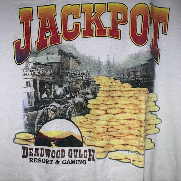 Deadwood Gulch Resort and Gaming ‘JACKPOT’ shirt - Picture 2 of 4